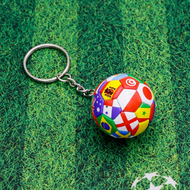 Country Teams Ball Keychains