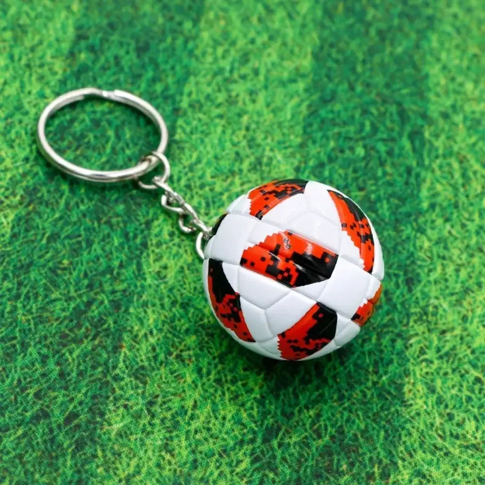 2018 World Cup Ball Red Keychain